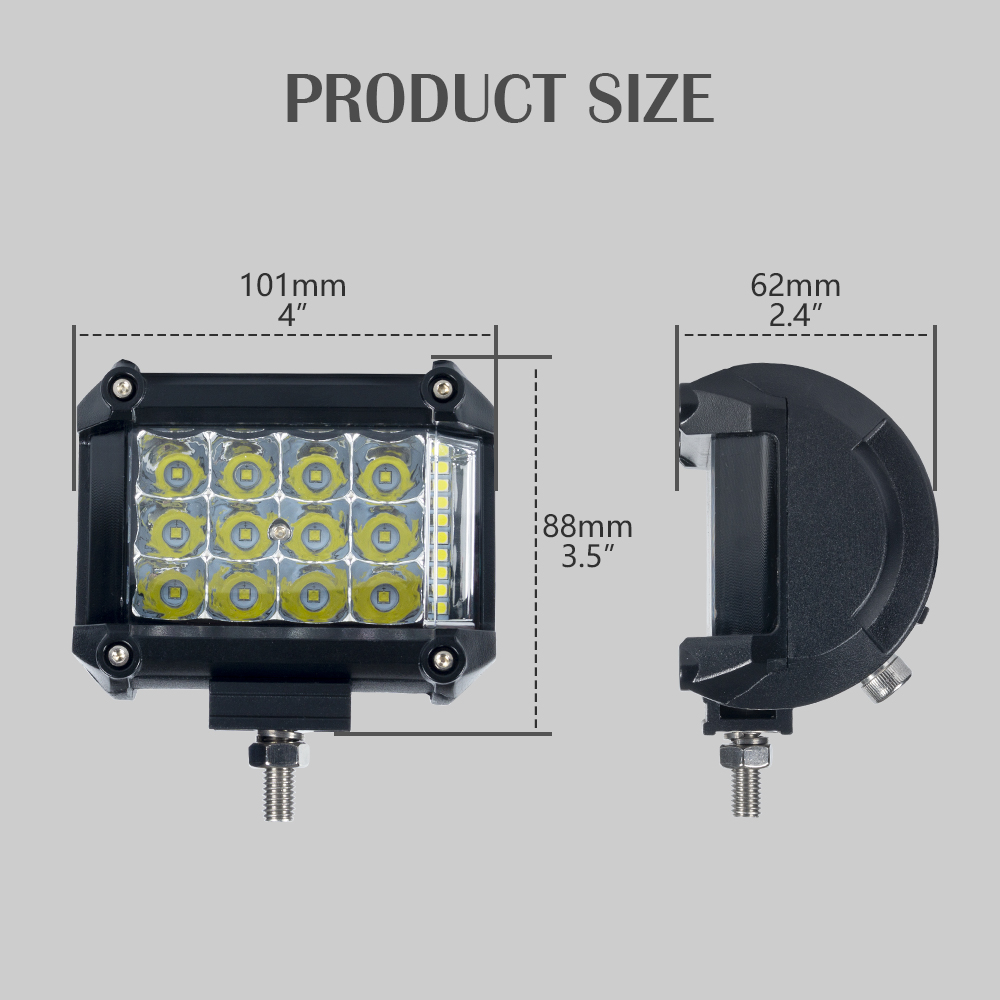 Barra de luz de condução em LED de LED de 63W de 63W de 63W do fabricante da China