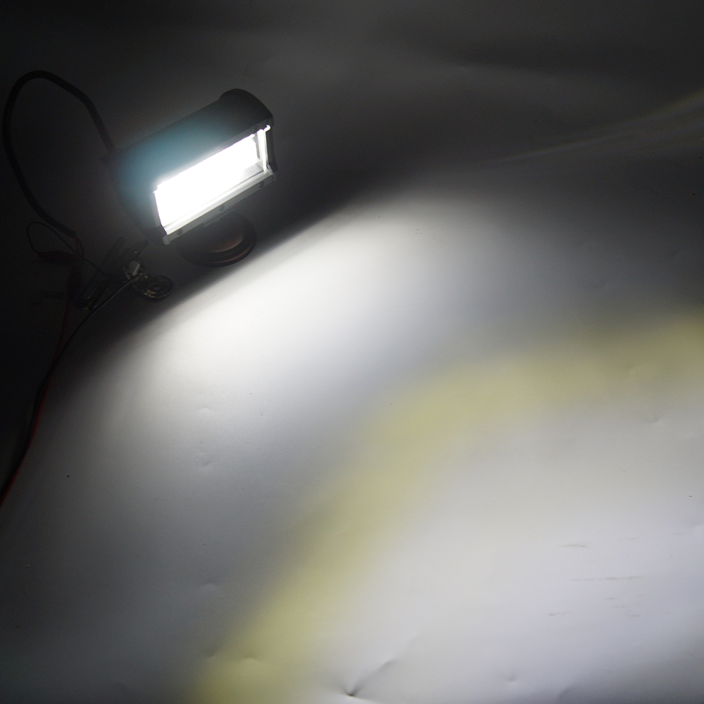 72W Ret&acirc;ngulo Spot LED LED Light Luzes de trabalho para Turck imperme&aacute;vel