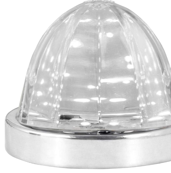 Luzes de melancia LED para caminh&atilde;o semi -caminh&atilde;o Mini &aacute;gua de mel&atilde;o semi -caminh&atilde;o Luzes de caminh&atilde;o marcador de telhado marco de vidro leve Luz do telhado leve para o trailer de Turck Trailer 