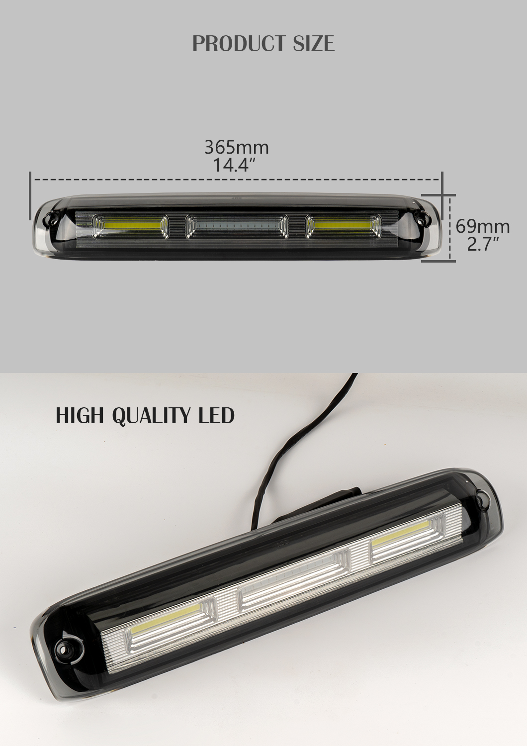 Luzes de freio GMC GX-108WR0012B-S (2)