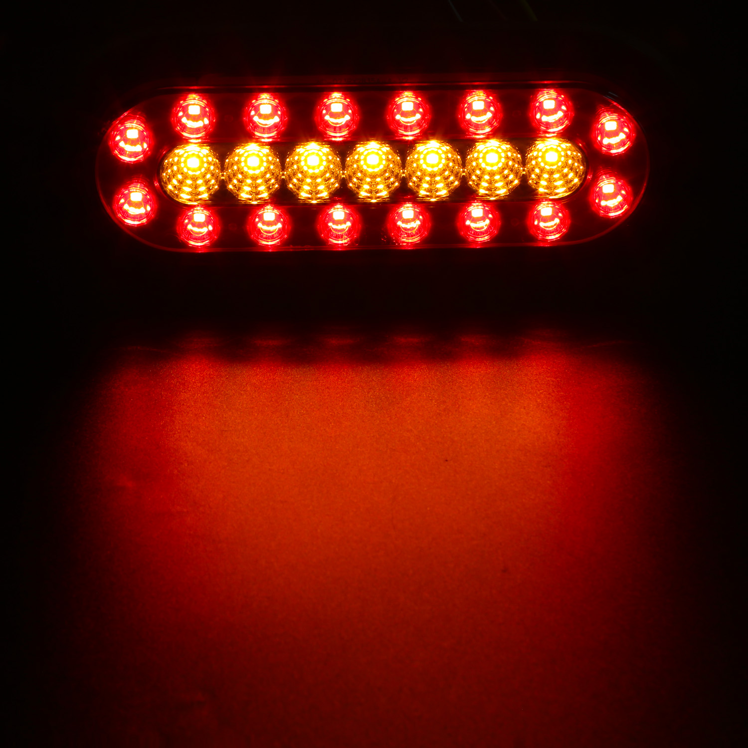 Luz traseira LED &agrave; prova de &aacute;gua quadrada, luz traseira LED para caminh&atilde;o, luz traseira de 48W LED, luz traseira LED de venda quente, luz traseira de LED &agrave; prova de &aacute;gua