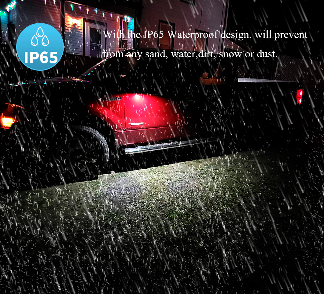 Luzes retrovisoras de espelho LED branco, Luzes retrovisoras de espelho LED de po&ccedil;a, Luzes retrovisoras de po&ccedil;a de espelho lateral LED Toyota, Luz de retrovisor de po&ccedil;a de espelho lateral LED Tundra, Luz de retrovisor de espelho lateral LED Sequoia