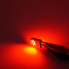 Lâmpada LED T10 com luz indicadora de cor vermelha