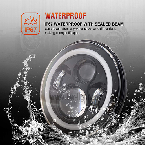 ret&acirc;ngulo 60w*2 Luz de trabalho LED para trailer