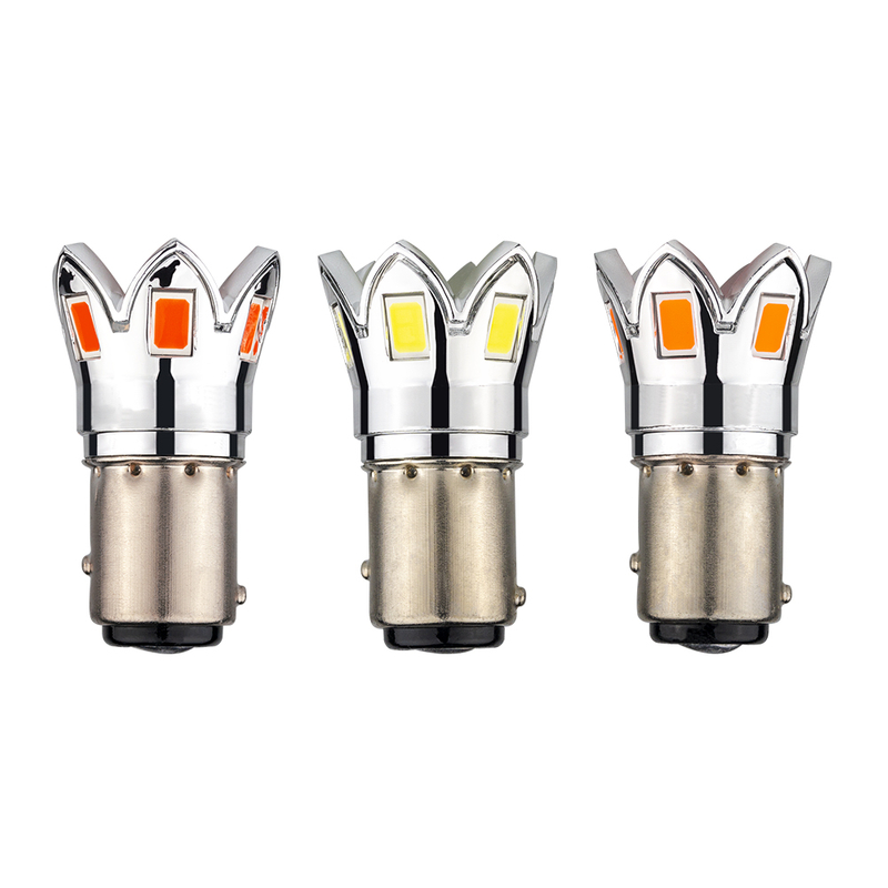 NOVAS 1157 1156 LED BULS REVISING BULS com luminescência lateral dupla