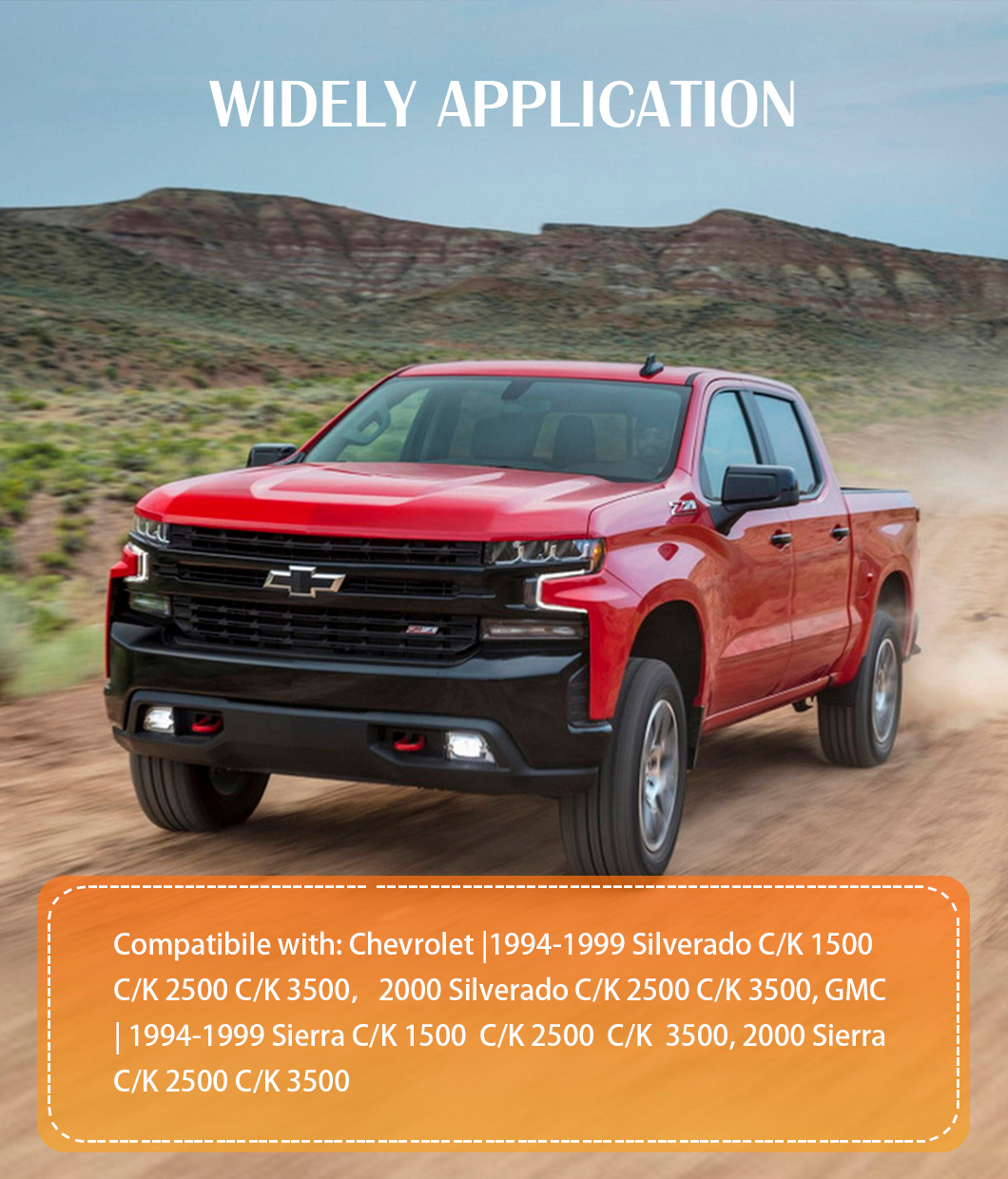 Luz de freio Silveradothird 