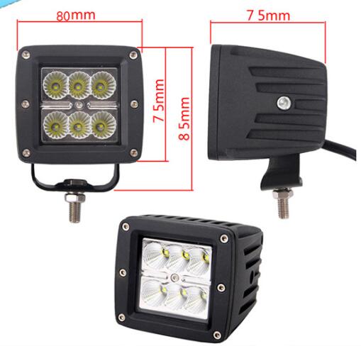 Luz de trabalho LED de 27 Watts, luz de trabalho LED &agrave; prova de &aacute;gua, luz de trabalho LED &agrave; prova d'&aacute;gua de venda quente, luzes fracas de trator LED &agrave; prova d'&aacute;gua, luz de trator LED &agrave; prova d'&aacute;gua de venda quente