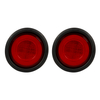 Luzes traseiras de trailer de LED redondos de 4 '' de 4 '' de polegada com plugue 