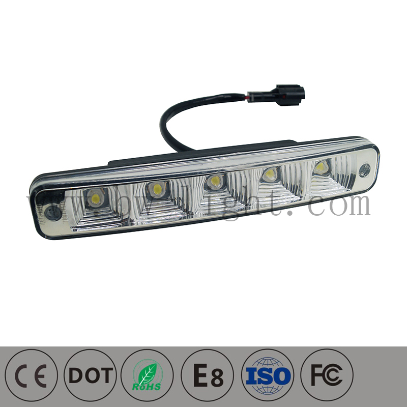 DRL 6W DC12V LED lâmpada de luz de circulação diurna