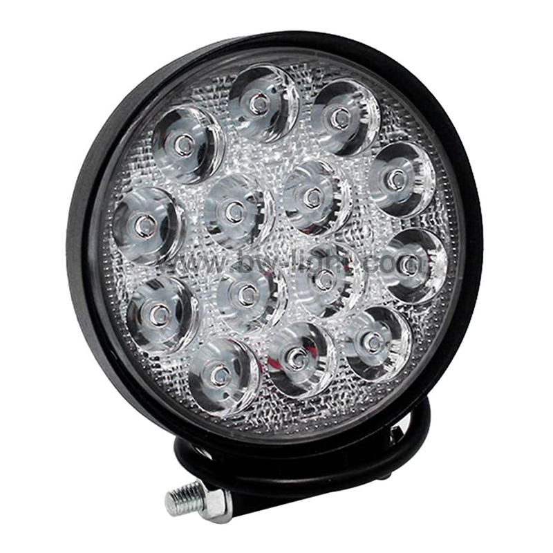  42W Round LED Work Light Kit para automotivo 