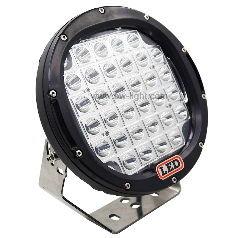 96W Round LED LED Light para caminhão