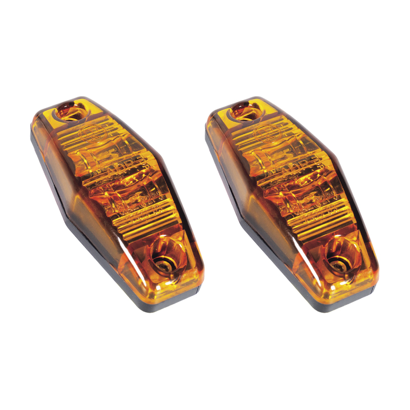 Amber LED lateral Luzes marcadores