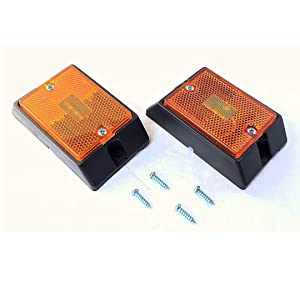 Fender Strut LED Marcador Amber Luz para reboques