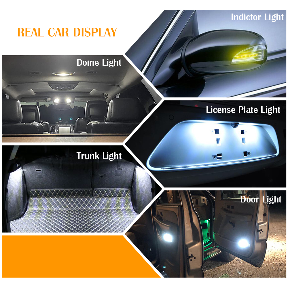 CANBUS SUPER BRIGHTOON Festoon Auto Light LED Bulbs