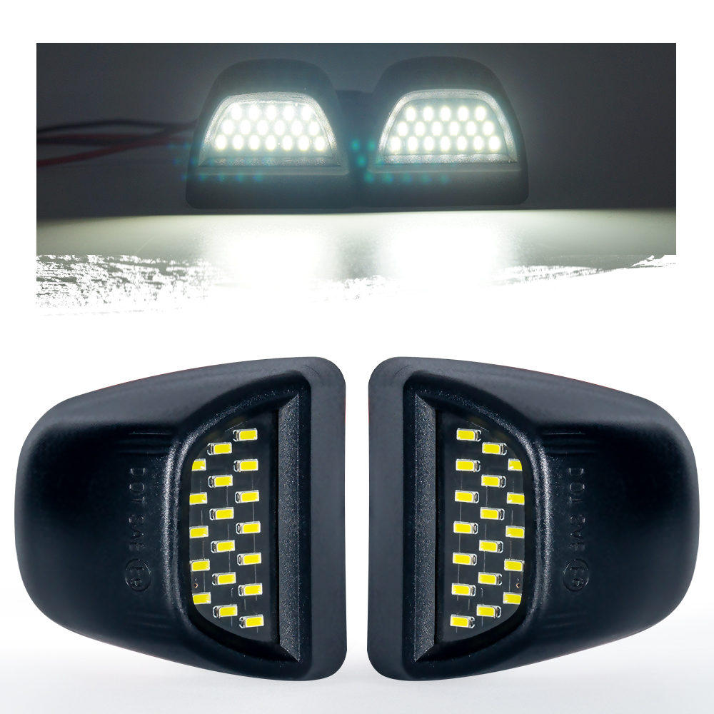 Conjunto completo de lâmpada de luz de matrícula de LED para Chevy Silverado 1500 Suburban Tahoe GMC Sierra