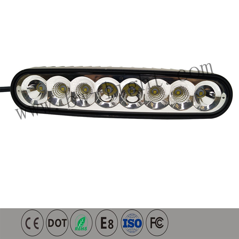 Luz de trabalho led fina 24W para compacto