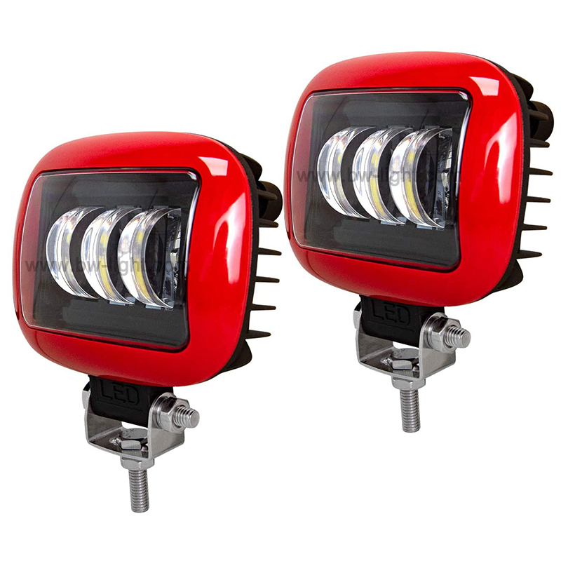 30 W Cree Chip Vermelho LED Barra de Luz de Trabalho para ATV