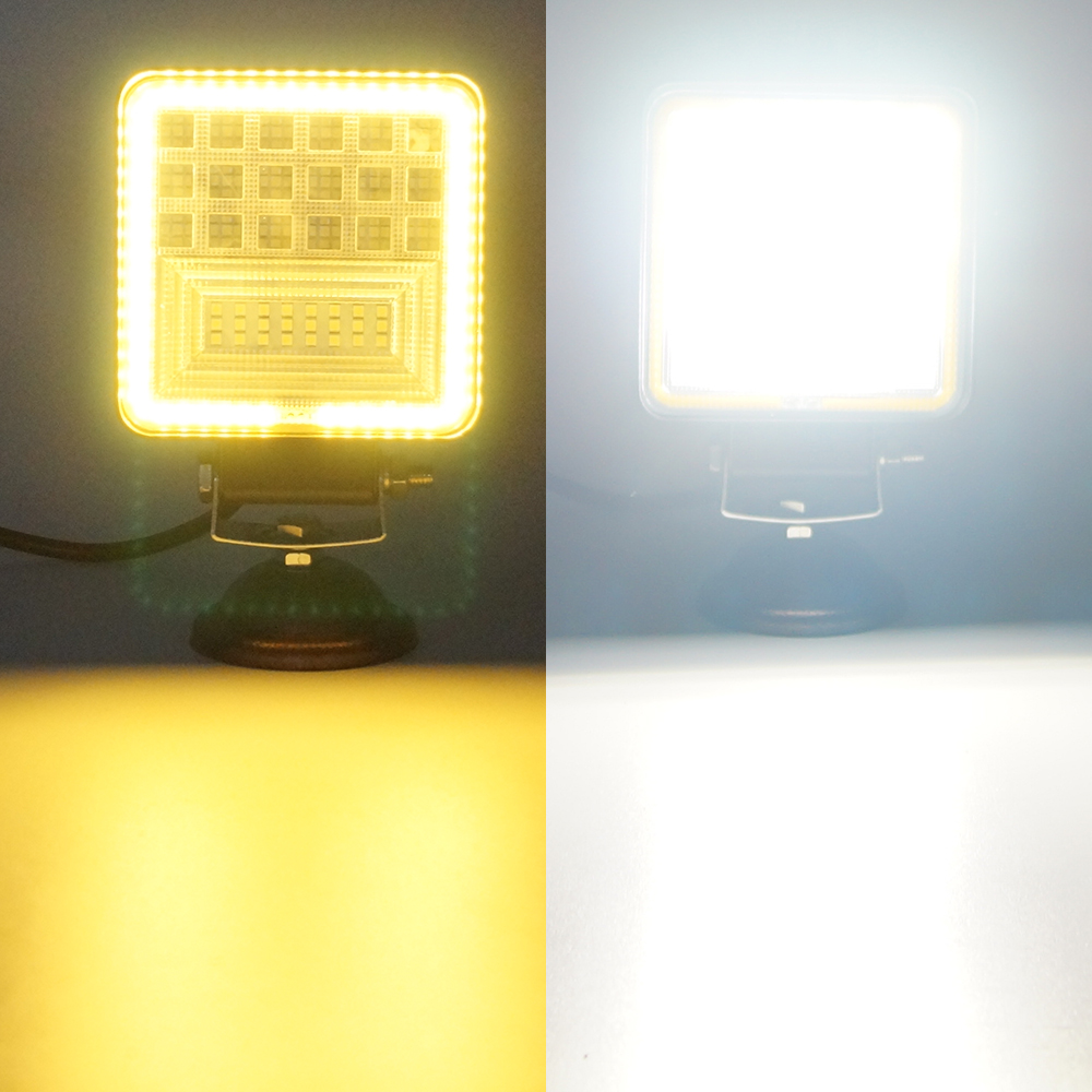 Square 48W LED LED Light for Auto