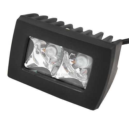 Luz de trabalho led quadrado jipe ​​10 w