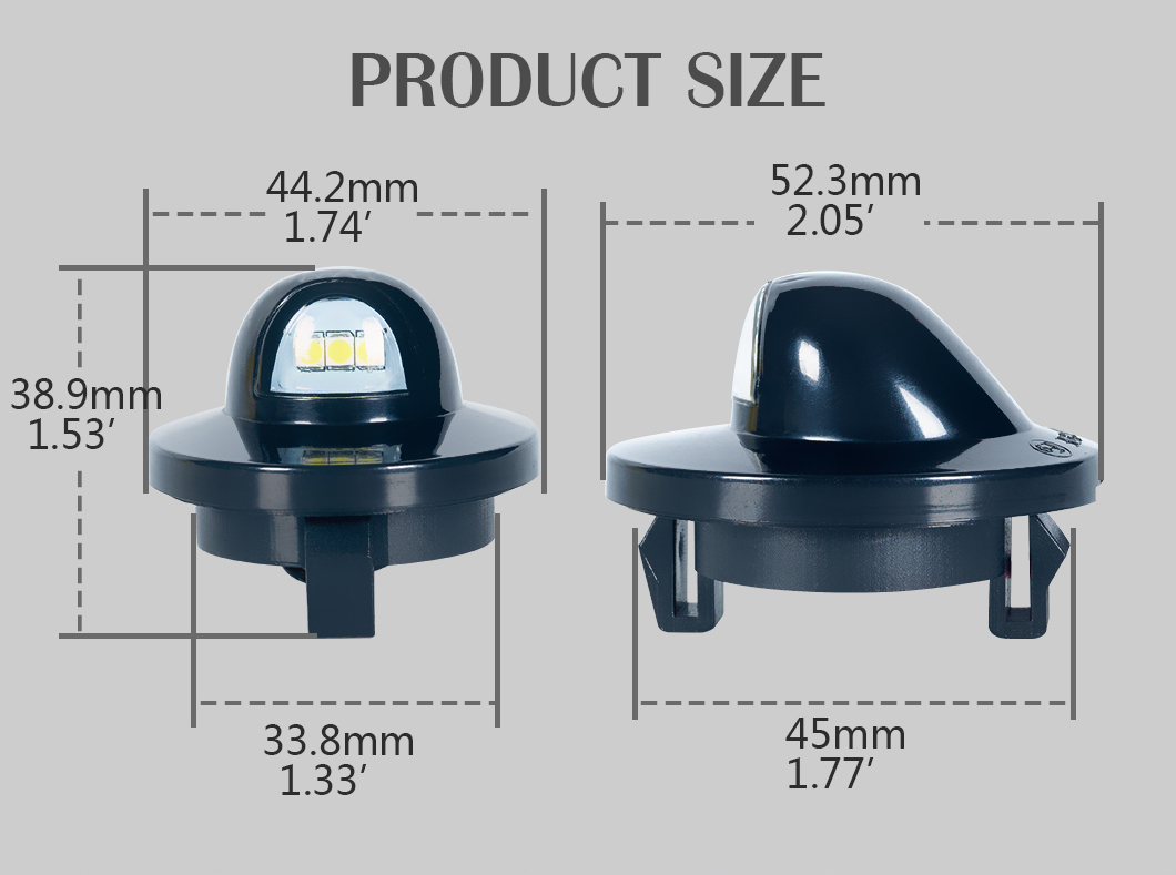 Luz de placa LED 