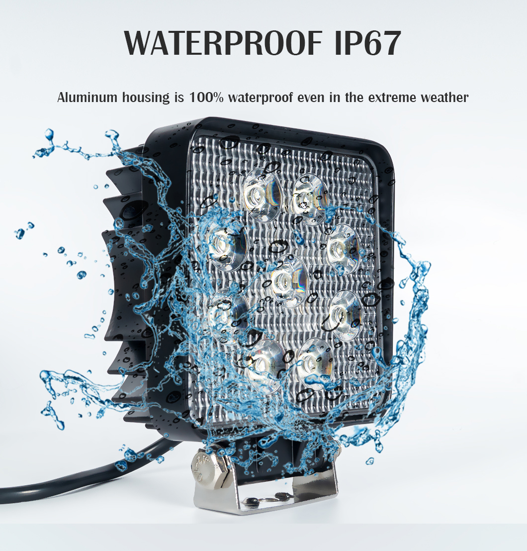 Automotive 48W*2 LED LED SQUIRA LIGH