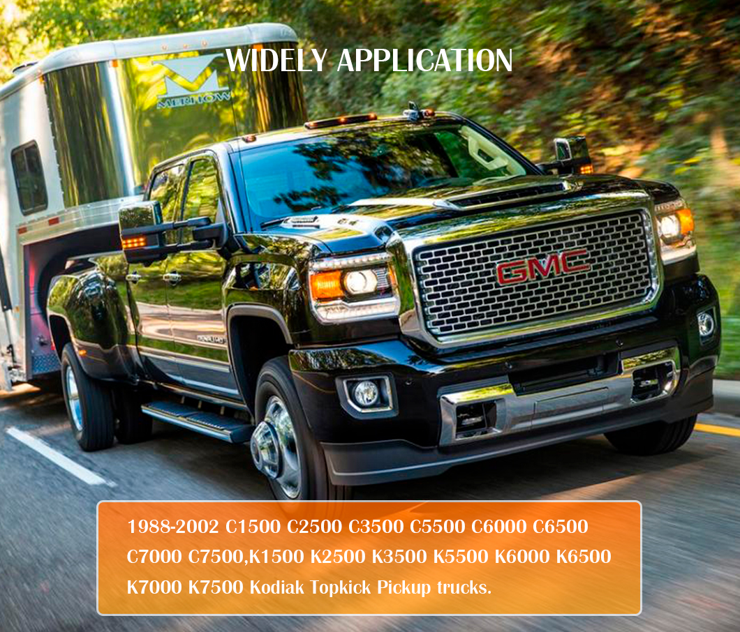 Amber Led Cab Roof Marker Luzes de corrida para Chevrolet e GMC