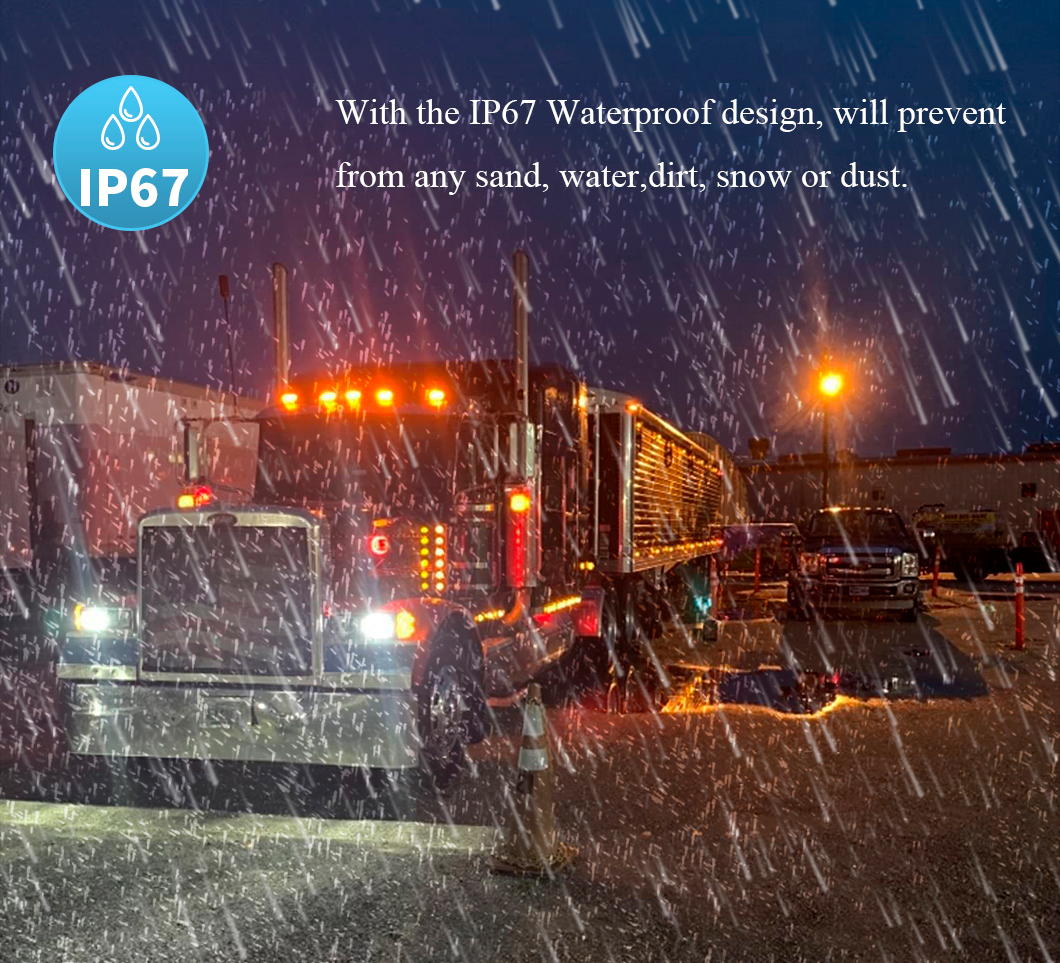 Top teto que corre luz para caminh&atilde;o