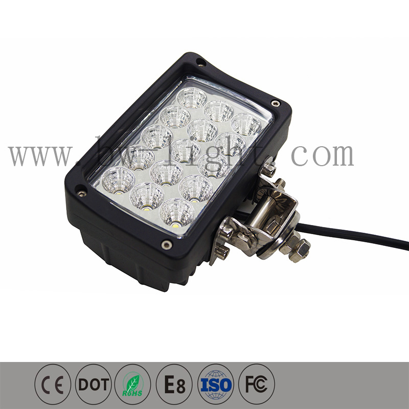 45W spot LED luz de trabalho para caminhão