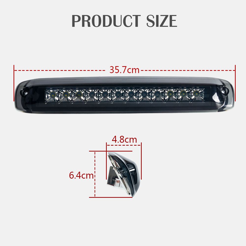 12V Automotive LED Terceira luz de freio para Silverado 