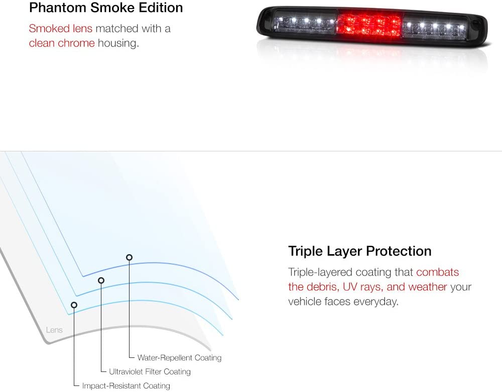 Luzes de freio LED para caminh&atilde;o de carro, luzes de freio LED de venda quente, luzes de freio LED de venda quente 48W, a terceira luz de freio para Ford Mazda, luz de luzes de freio LED para caminh&atilde;o