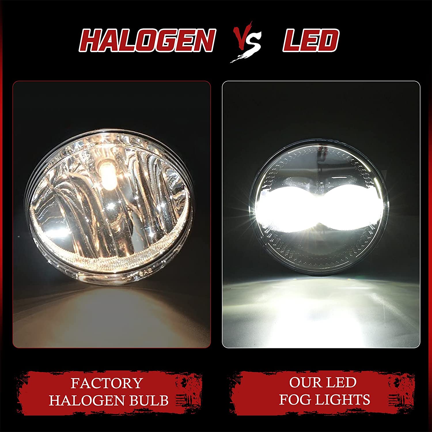 4,5 "Inch Ford LED Round Work Light F150 2009-2014