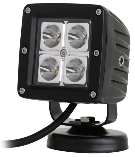 12W &agrave; prova de &aacute;gua quadrada Luz de trabalho do fabricante da China 