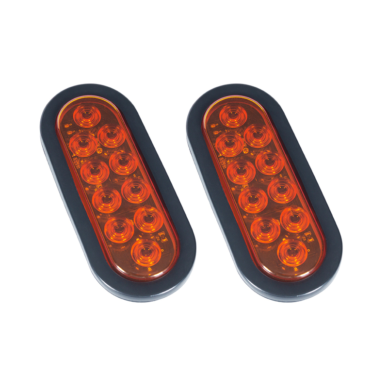 6 polegadas à prova de água oval da luz traseira LED para reboque