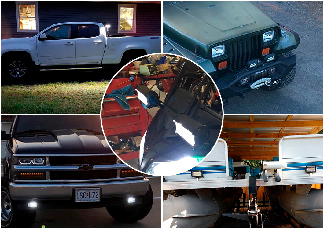 Barra de luz de trabalho LED Luz de trabalho LED 72W, luz de acionamento de 72W LED, luz de linha dupla LED, luz de trabalho de LED de linha dupla, luz de dire&ccedil;&atilde;o de linha dupla