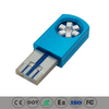 Lâmpada de placa de cunha led USB azul para carro 