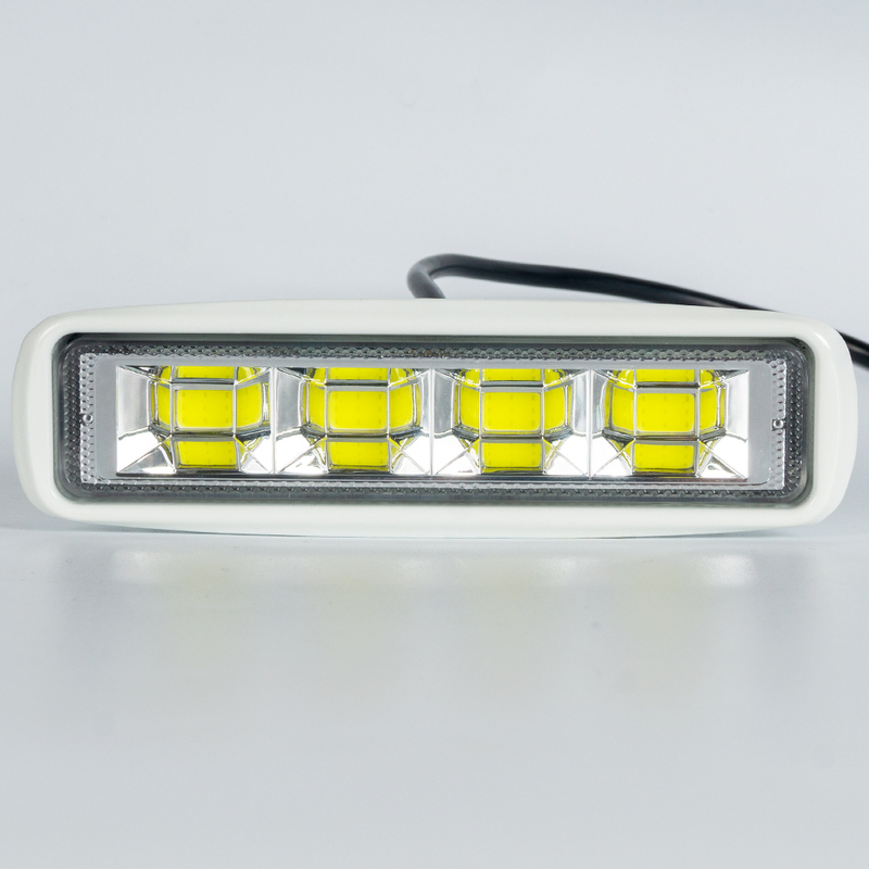 6 "Polegadas Chrome White Led Driving Light