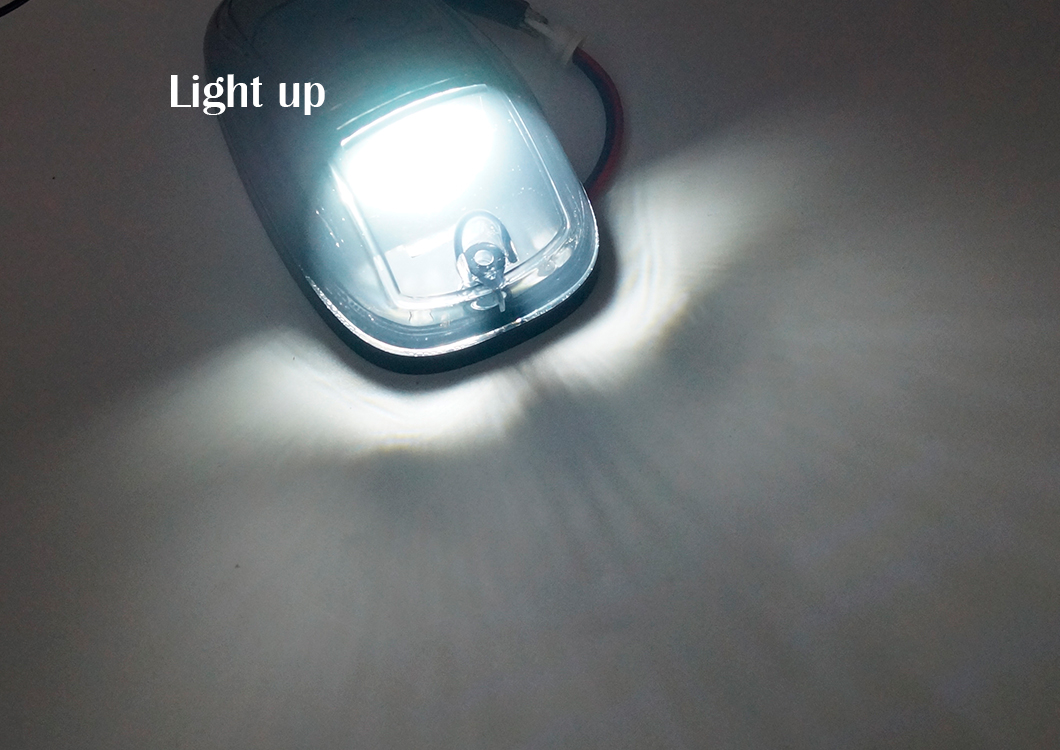 LED CABELHO DE CABELO TOP TOP TOP TELHO BRANCO AVISO LIGHT Light for Dodge