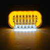 24V Amber Semi Truck Cargo Trailer Van LED LIDADE MULTION FUNÇÃO LUZES