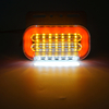 24V Red Multi Function LED Brake Marker Lights