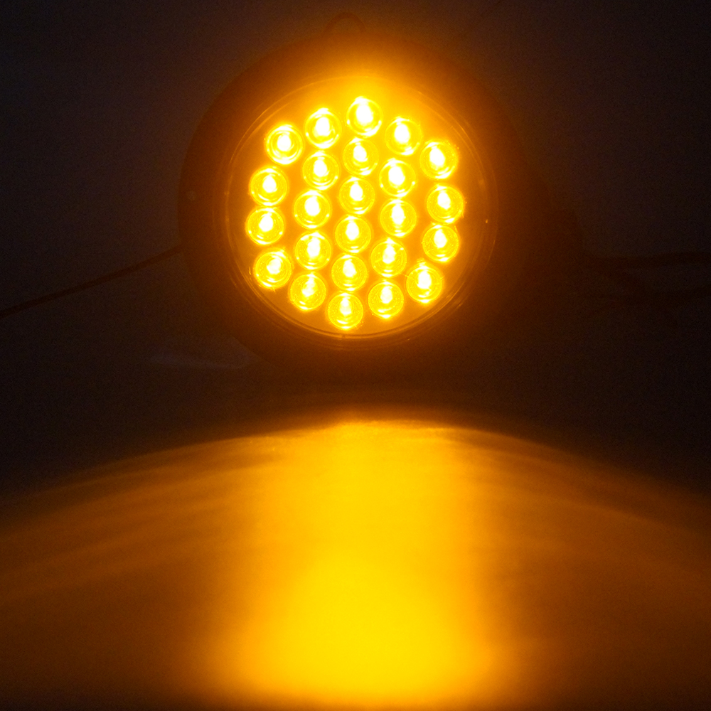 Luzes traseiras de trailer LED redondas de 5 ""