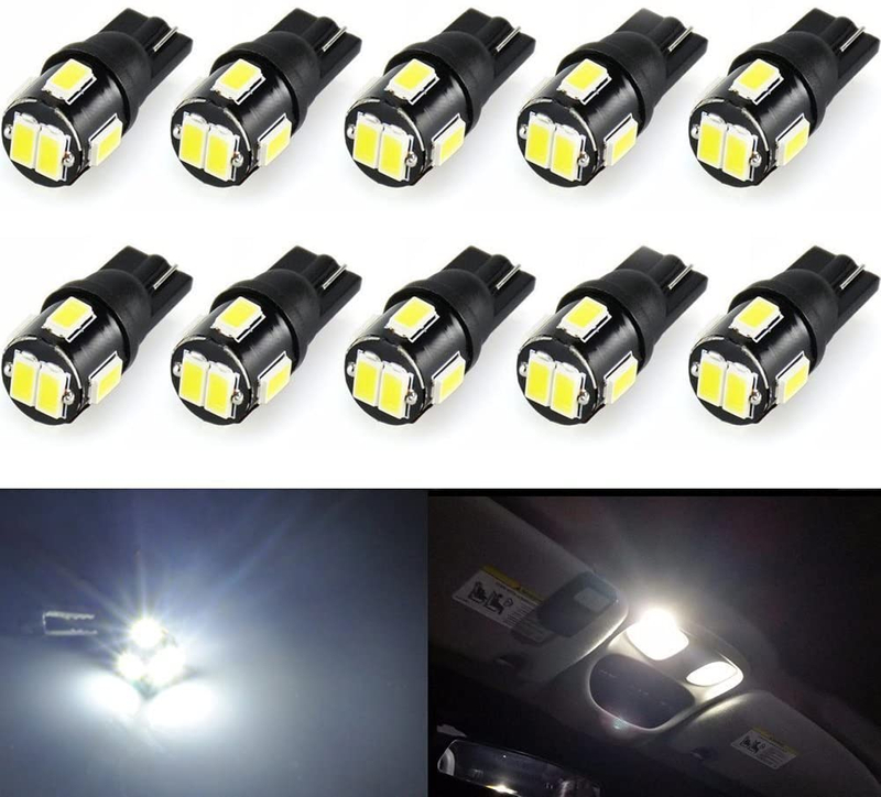 T10 Wedge LED CAR INTEIRO DOME BULLBS PORTA CORRESSÁRIA Lâmpada de placa 