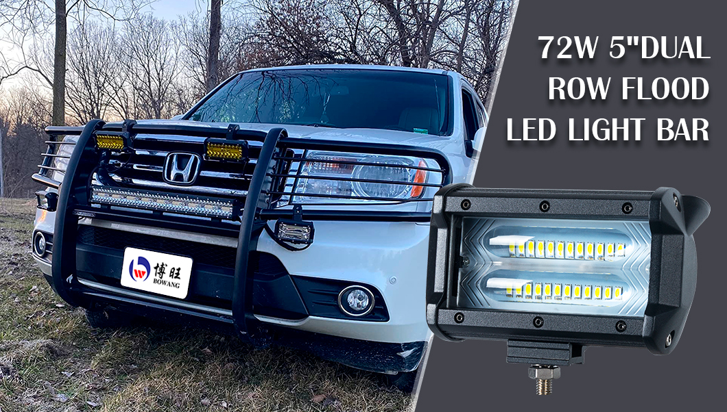 Luz de trabalho LED Light 72W LED de trabalho, luz de acionamento de 72W LED, luz de linha dupla LED, luz de trabalho LED de linha dupla, luz de condu&ccedil;&atilde;o de LED dupla em linha dupla