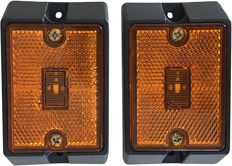Fender Strut LED Marcador Amber Luz para reboques