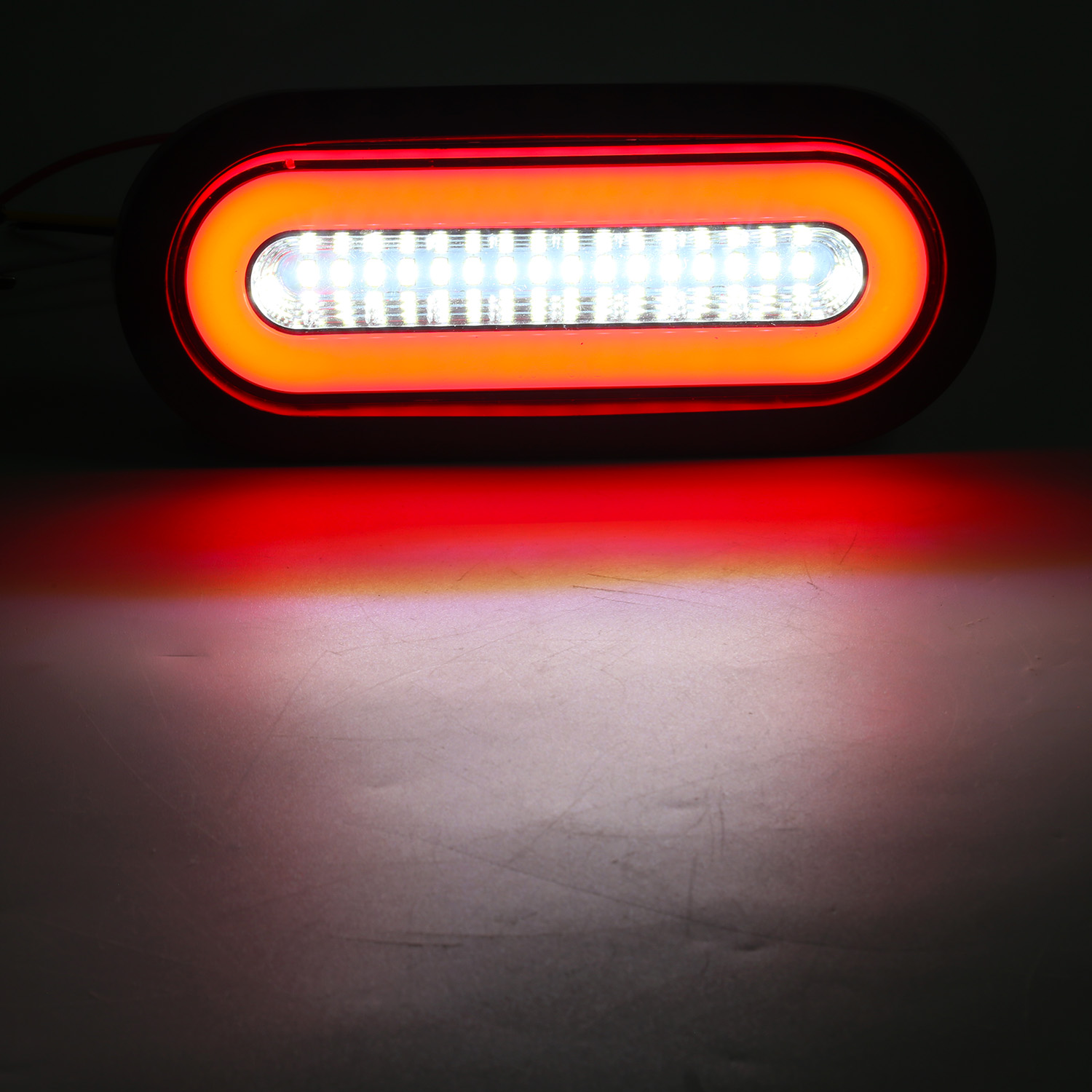 Luz traseira LED &agrave; prova de &aacute;gua quadrada, luz traseira LED para caminh&atilde;o, luz traseira de 48W LED, luz traseira LED de venda quente, luz traseira de LED &agrave; prova de &aacute;gua