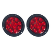 4 "polegadas redondo as luzes traseiras de LED universal 