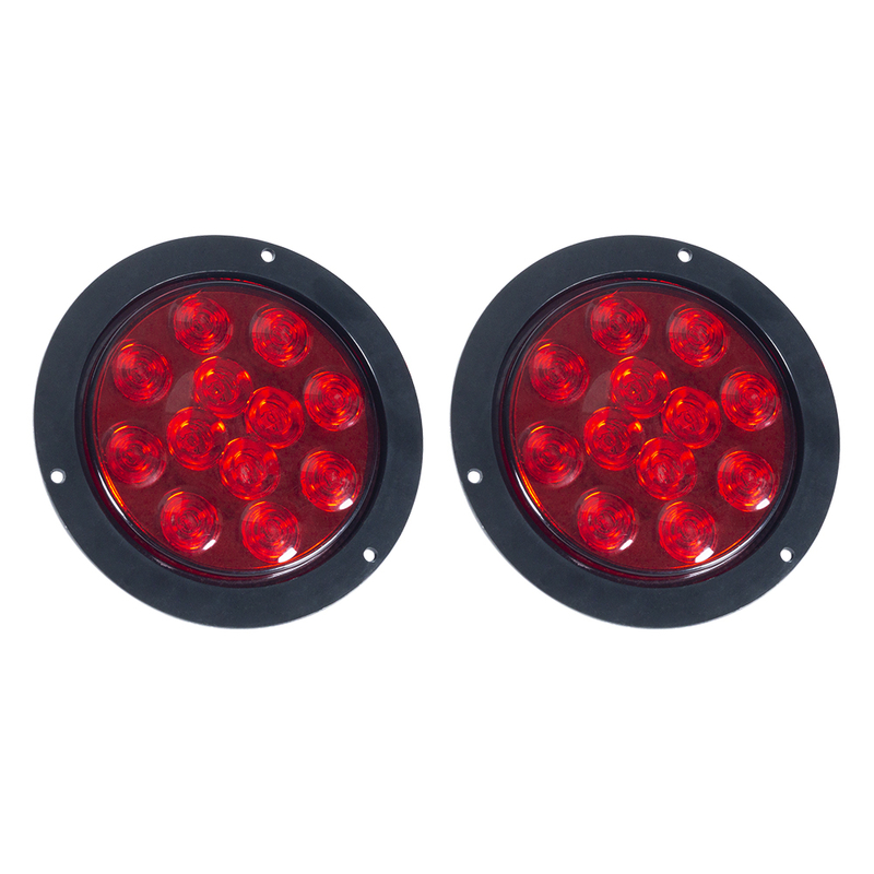 4 "polegadas redondo as luzes traseiras de LED universal 