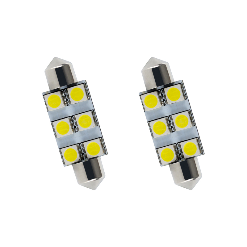 T10 36 ~ 41mm Festoon Lights LED Bulbo interior