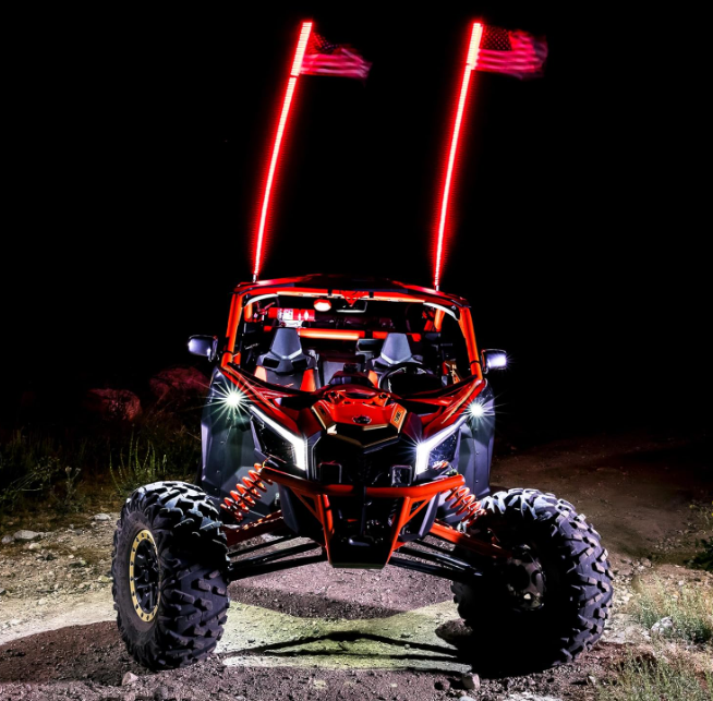 Luz de chicote de persegui&ccedil;&atilde;o de controle de APP, chicote iluminado por LED &agrave; prova d'&aacute;gua, luzes de chicote com base de mola, luz de chicote para UTV ATV, luz de chicote com aplicativo e controle remoto, luz de chicote de persegui&ccedil;&atilde;o de controle de APP, chicote iluminado por LED &agrave; prova d'&aacute;gua, luzes de chicote com base de mola, luz de chicote para UTV ATV, luz de chicote com aplicativo e controle remoto