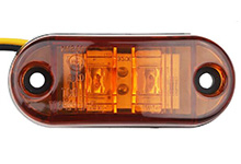 Luz do marcador lateral do Amber Automotive para caminhões